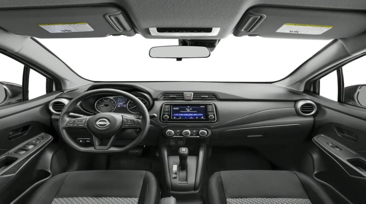 Nissan Sunny S 2025 interior dashboard view