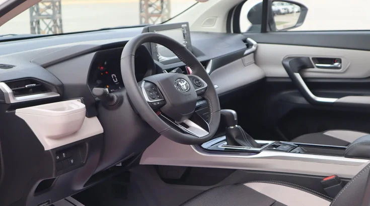 Toyota Veloz GLX 2024 interior cabin view dashboard