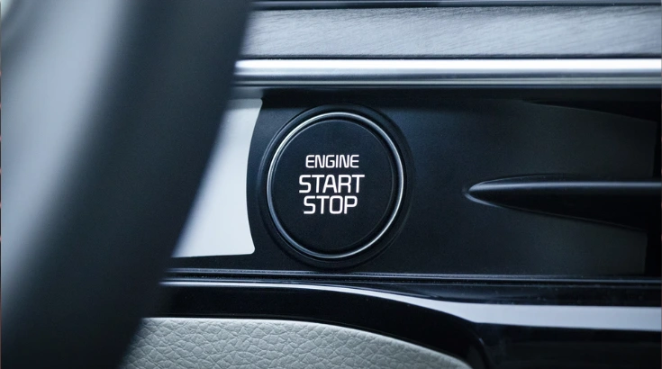 زر تشغيل كيا K5 LX 2025