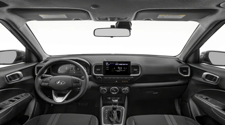 مقصورة هيونداي فينيو Premium 2026 مع شاشة وسطية