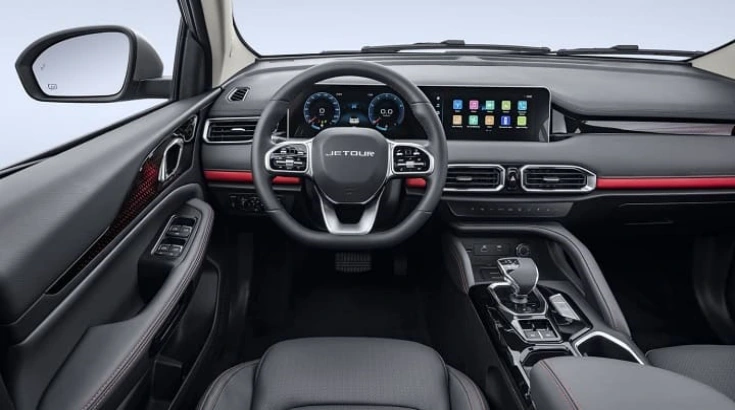 جيتور X50 بريميوم 2026 تصميم المقصورة الداخلية