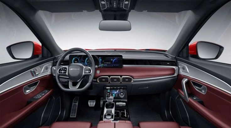 جيتور X70 كمفورت 2025 – المقصورة الداخلية