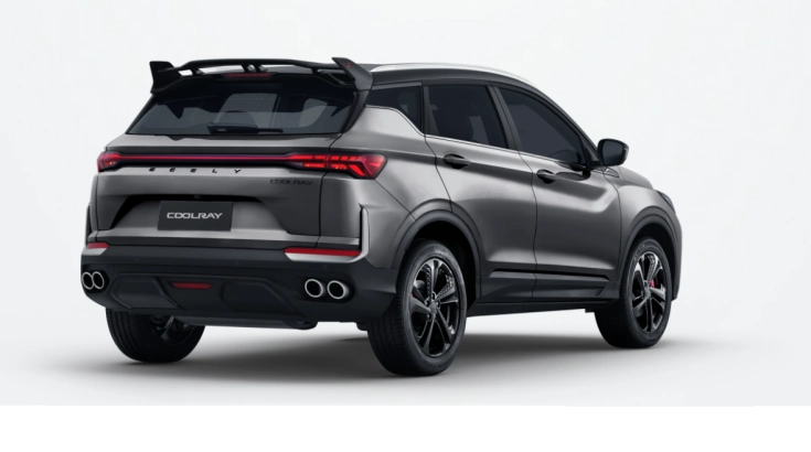 خلفية جيلي كولراي GLS 2025 بتصميم رياضي