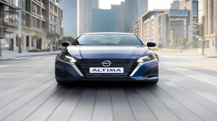 واجهة نيسان التيما 2026 SV الجديدة