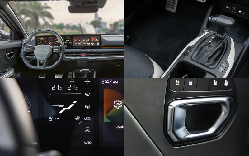 المواصفات الداخلية لـ مراجعة كيا K4 2026