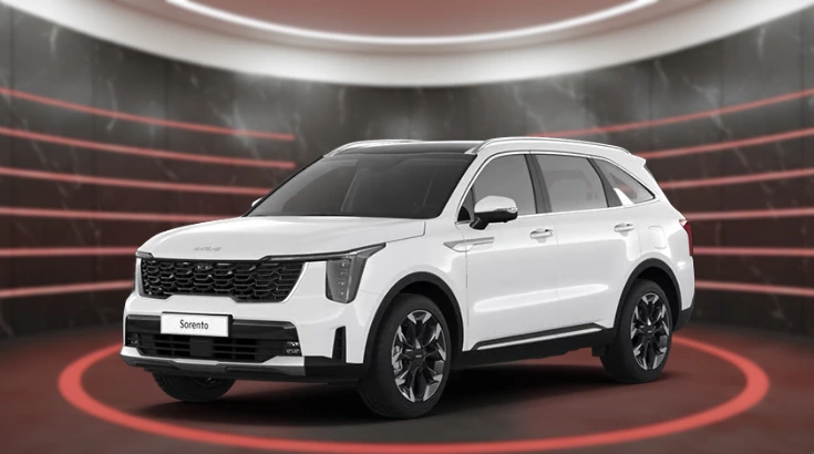 واجهة كيا سورينتو هايبرد LX 2026