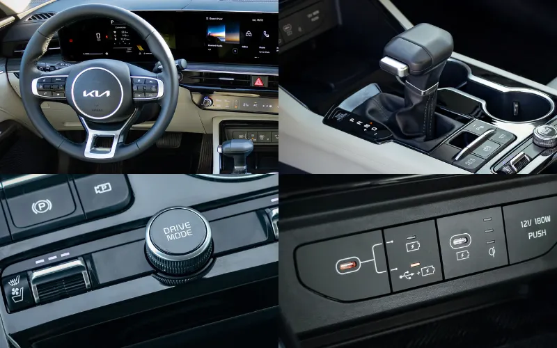 كيا K5 2025 من الداخل